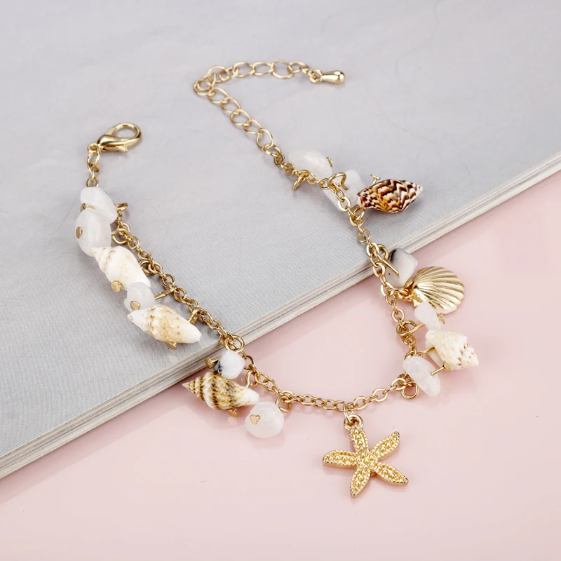 Браслет moon summer браслеты в виде морской звезды и подарок для женщин аксессуары