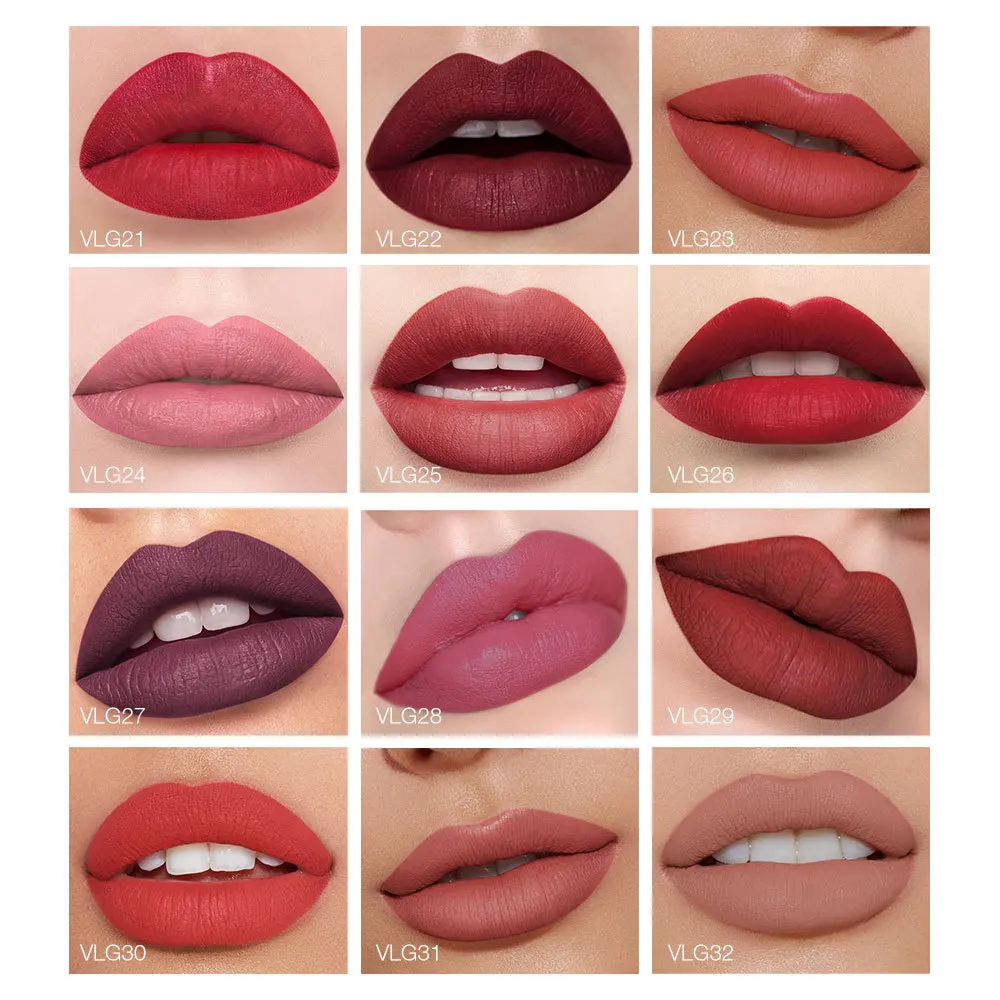 Матовый блеск для губ Набор стойкий больших увлажняющий матовая губная помада