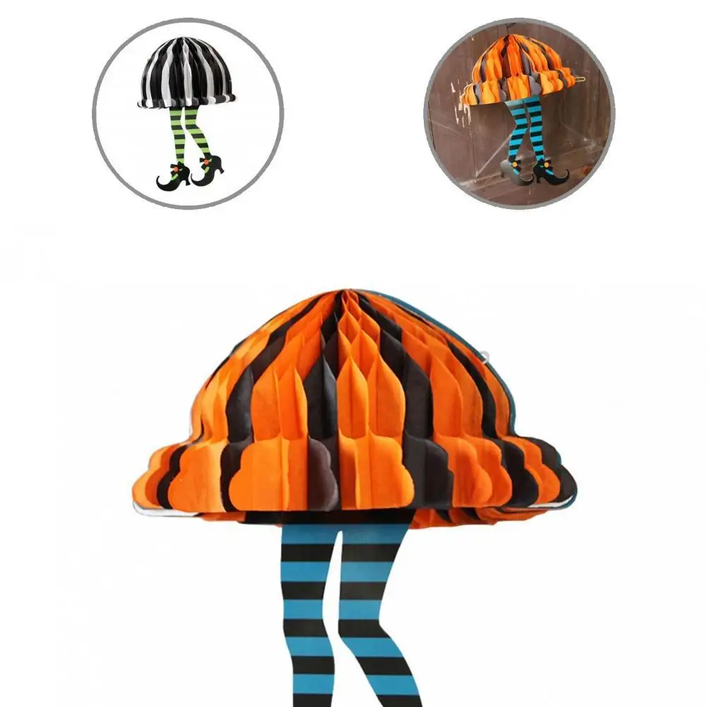 

Бумажный уникальный праздничный фонарь для Хэллоуина, гладкий потолочный фонарь, легко использовать для вечеринки