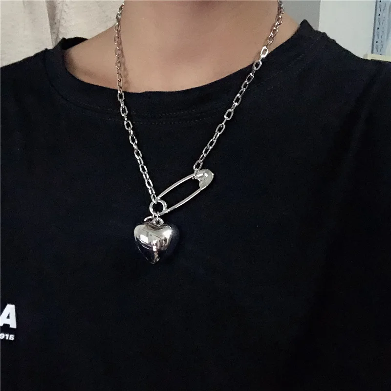 Способе pin любящее сердце с подвеской в форме сердца многослойное украшение на