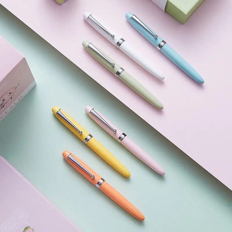 

0.38/0.5mm Business Fountain Pen Signature Calligraphy with Ink Absorber Gift Box Set Student School Supplies