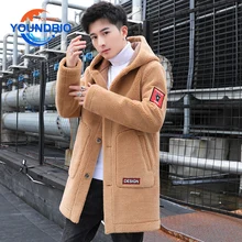 2022 New Men Wool Jacket Casual Business Trench Coat Mens Leisure Overcoat Male Long Windproof Coats