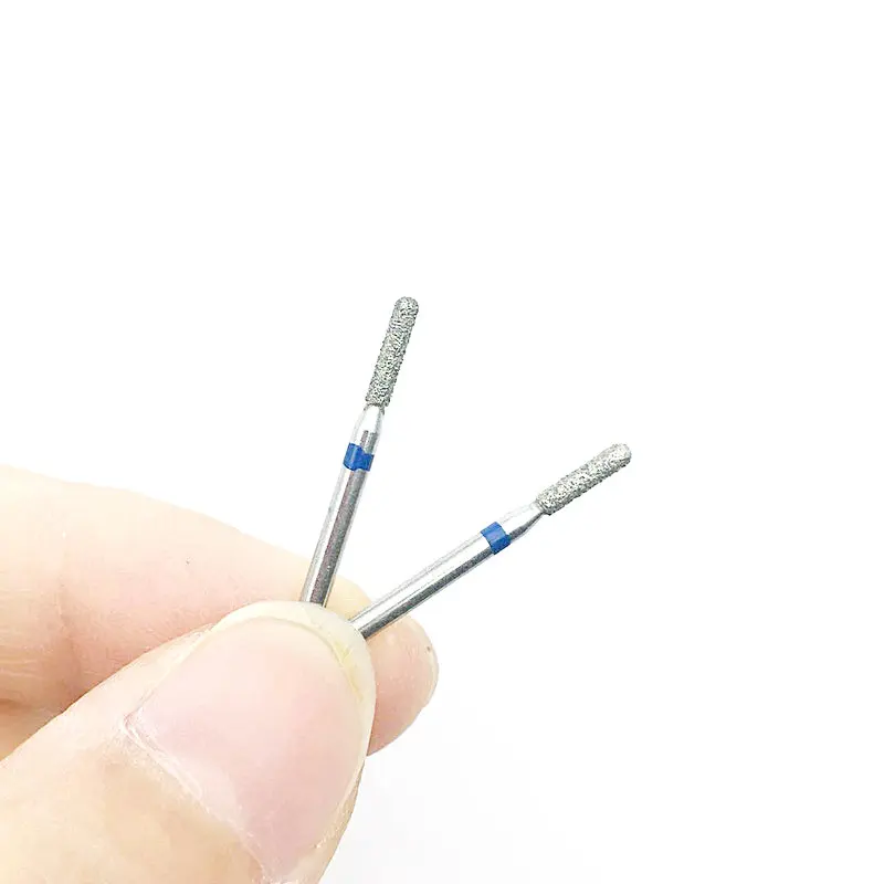10 шт. алмазные дрели для зубов высокоскоростная шлифовка наконечникка бормашины