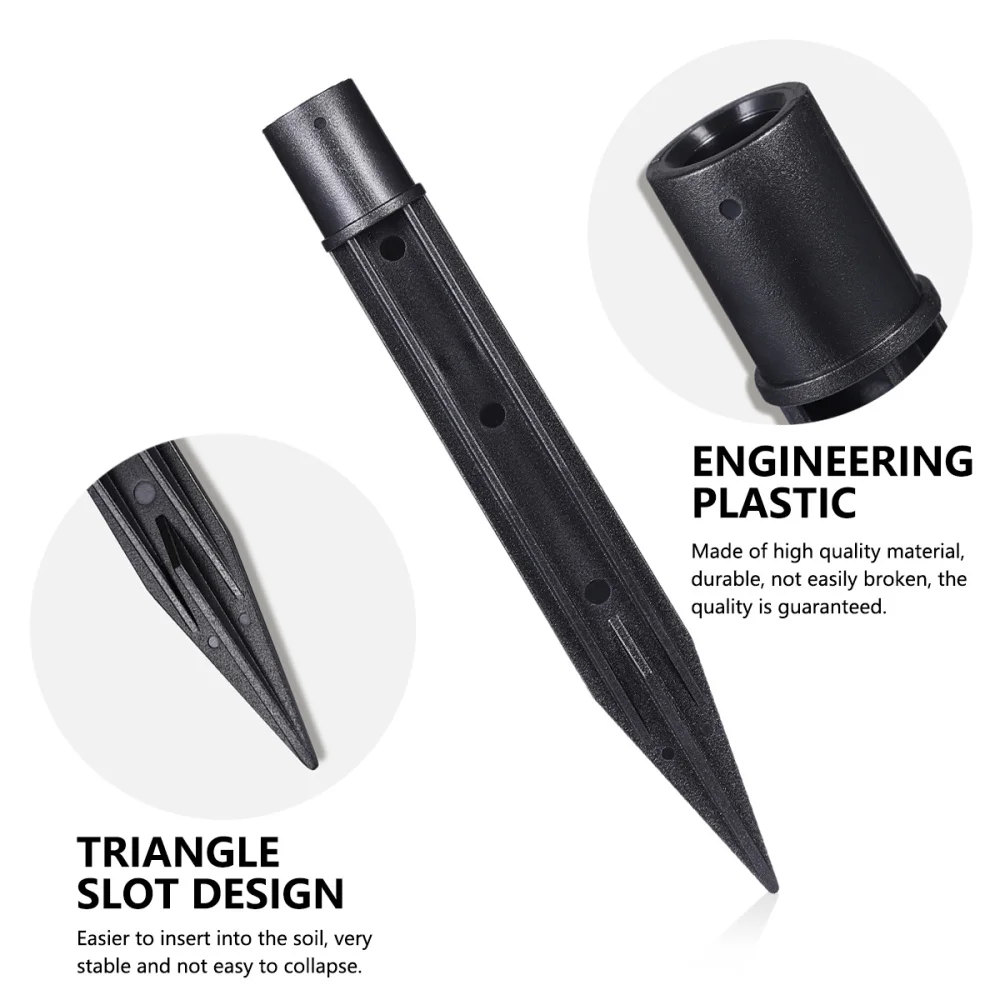 Mobestech 10pcs Ground Spike Lawn Lamp Plug Corrosion Resistant Landscape Lighting | Дом и сад