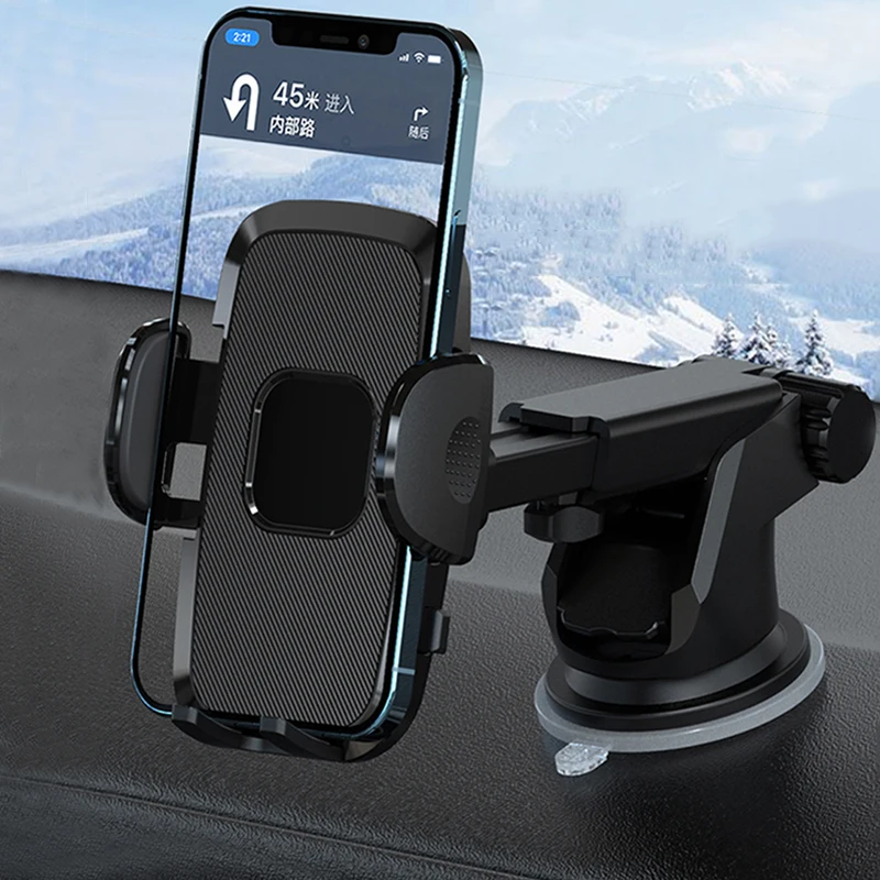 raxfly sucker car phone holder for phone 360° rotation windshield mobile phone holder in car gps mount support for iphone xiaomi free global ship