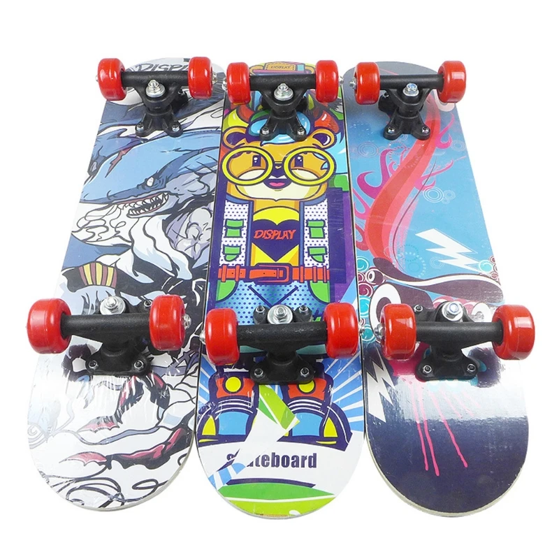 1 шт. мультфильм скейтборд для детей тренировка курса оборудование спортивной