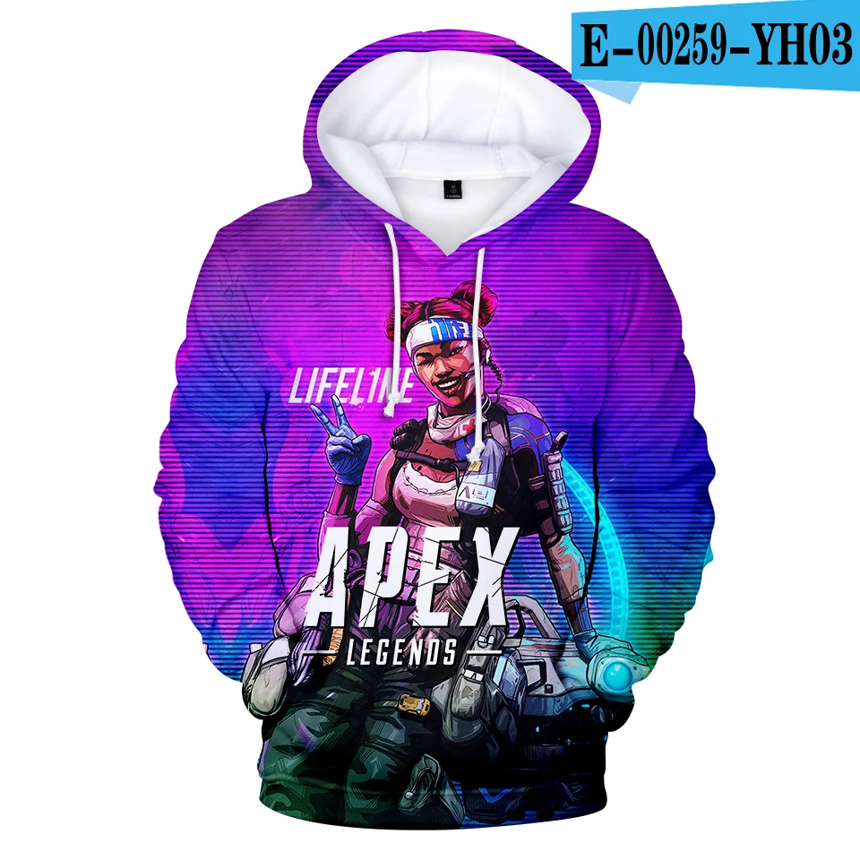 Лидер продаж 3D Apex Legends толстовки кофты для мужчин/худи для мальчика игра Apex Legends одежда известный бренд осень зима толстовка - Цвет: 3D