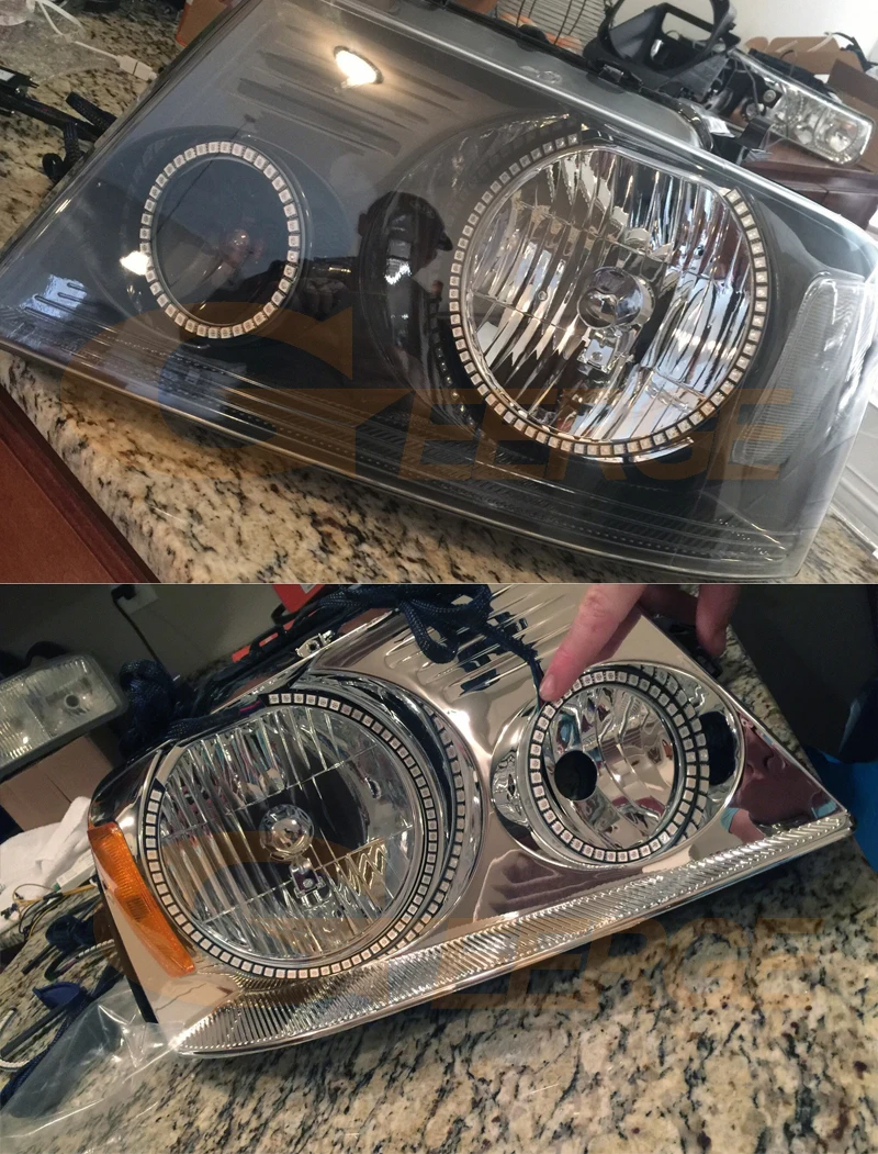 Для Ford f-150 f150 2004 2005 2006 2007 2008 RF BT приложение дистанционное управление ультра яркий