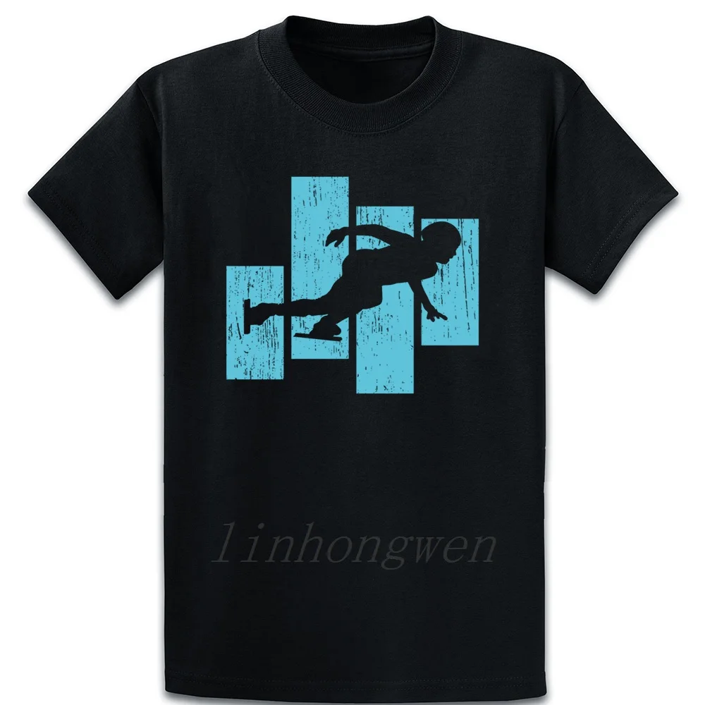 

Скорость Катание на коньках с коротким и широким подолом футболка дышащая Графический пользовательских крутых круглый вырез горловины с В...