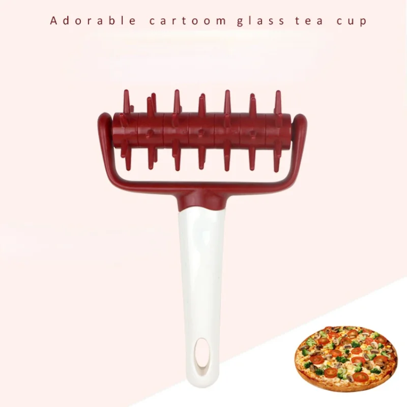 

Plastic Dough Roller DIY Kitchen Pizza Biscuit Baking Tool Pastry Pie Pin Wheel Cutter Sewing Machine Pastry Pizza Puncher