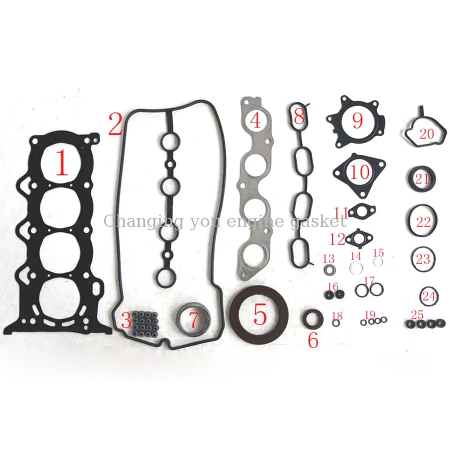 1NZFE 2NZFE для TOYOTA YARIS VERSO 1 3/1.5L комплект ремонта двигателя прокладка 04111-21062 04111-21040 50176900