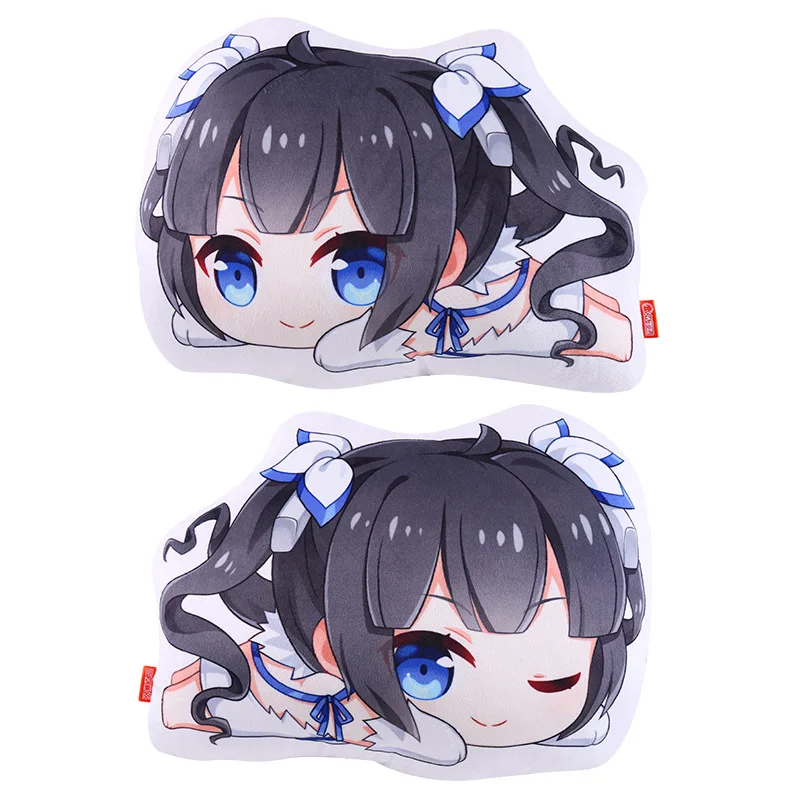 Аниме Dungeon Ni Deai Wo Motomeru No Wa Machigatteiru Darou Ka Kami Sama Hestia плюшевая подушка для