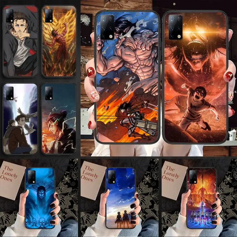 

Attack On Titan Japan Anime Phone Case for Samsung A6S A530 A720 A750 A8 A9 A10 A20 A30 A40 A50 A70 A10S A20S A51 A52 Plus cover