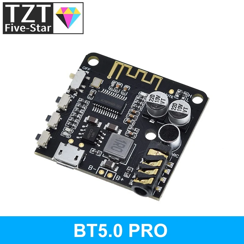 Мини Bluetooth 5 0 декодер плата аудио приемник BT5.0 PRO MP3 плеер без потери качества
