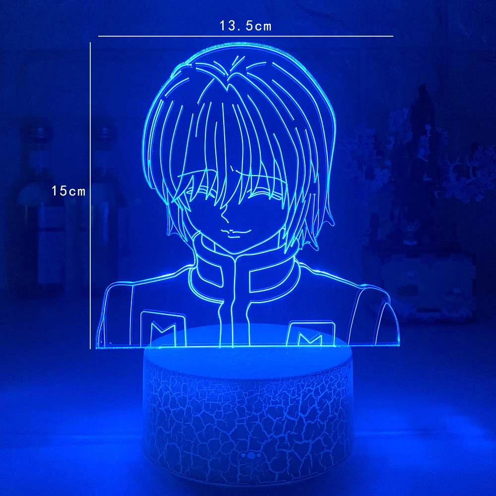 Фигурка Kurapika акриловый ночник Аниме подарок Hunter X Lamp для детской спальни