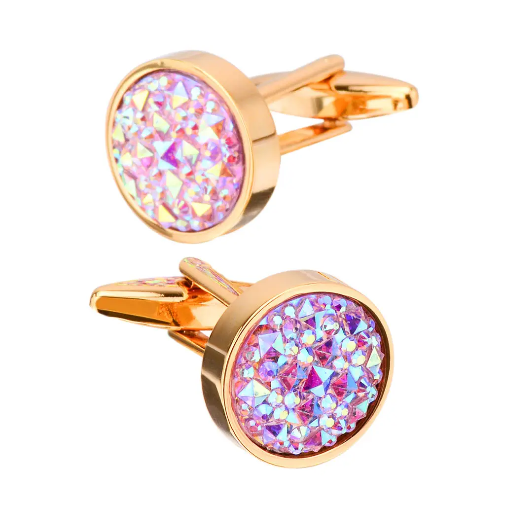

Men’s Shirt Crystal Cufflinks Cuff Links For Wedding Dress Business Gifts