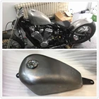 Бензиновый бензиновый топливный бак для мотоцикла HONDA Sportster Steed 400 600 Shadow VT600 8 см средняя талия мотоциклетная топливная система крышка