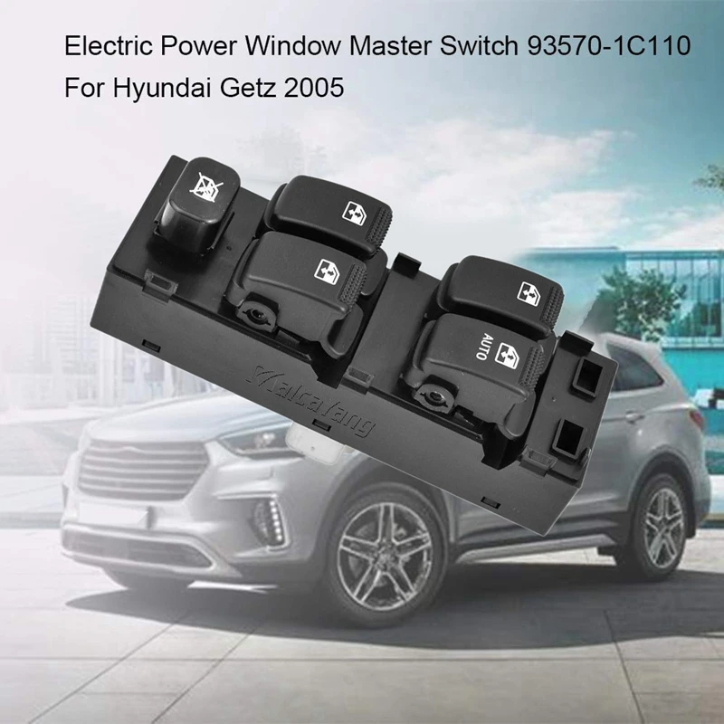

Car Power Window Regulator Switch Button Window Regulator Switch for Hyundai Getz 2003-2010 Matrix 2006-2011 93570-1C110