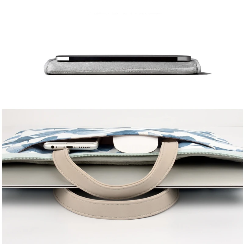 Водонепроницаемая Портативная сумка для ноутбука 12 13 14 15 6 дюймов чехол Macbook Air Pro