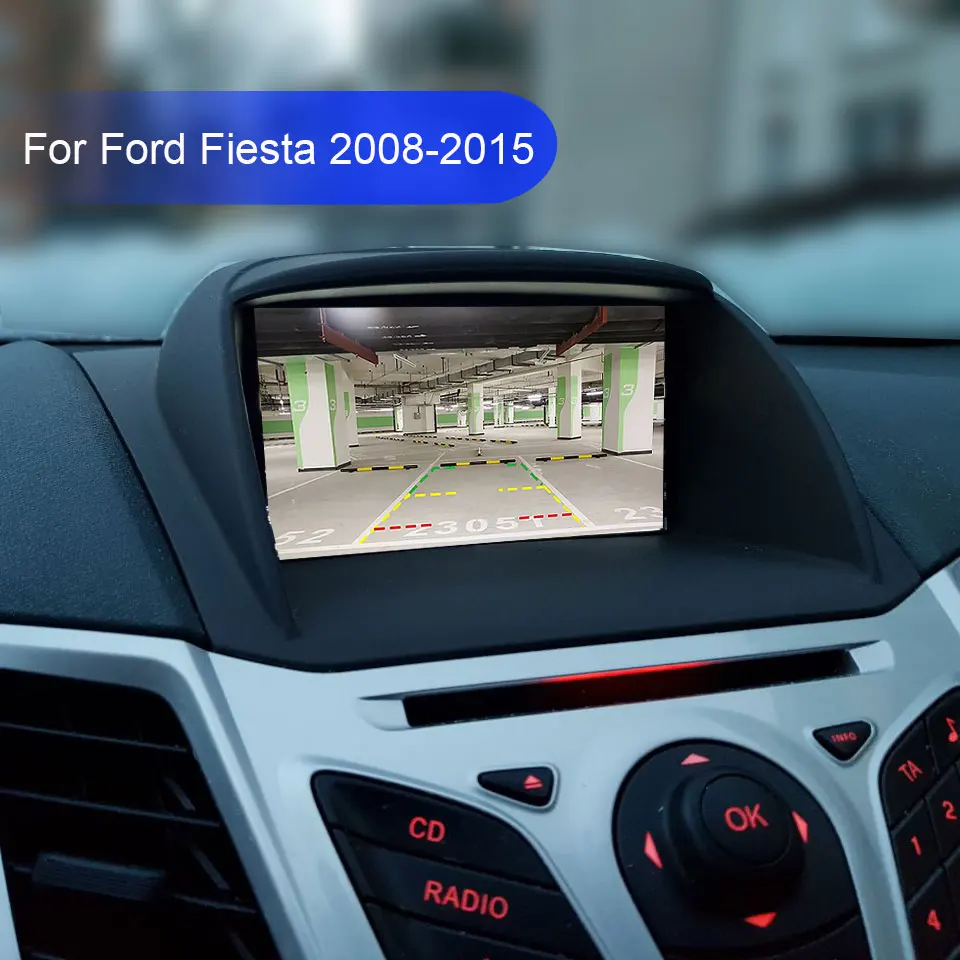 Автомобильный DVD плеер на Android 10 для FORD Fiesta 2008 2017 GPS навигация 2 Din автомобильное