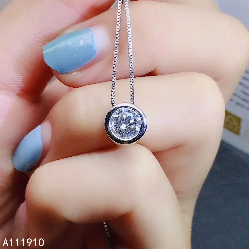 Женская подвеска из серебра 925 пробы с бриллиантами | Украшения и аксессуары