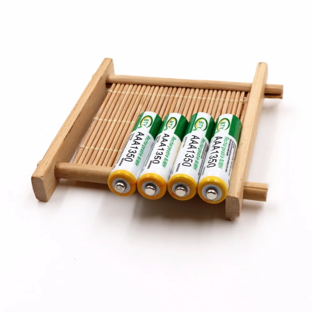 Лот 1800mAh Ni-MH AAA 1350 батареи 1,2 V перезаряжаемые батареи Ni-MH батареи для камеры, игрушки светодиодный фонарь