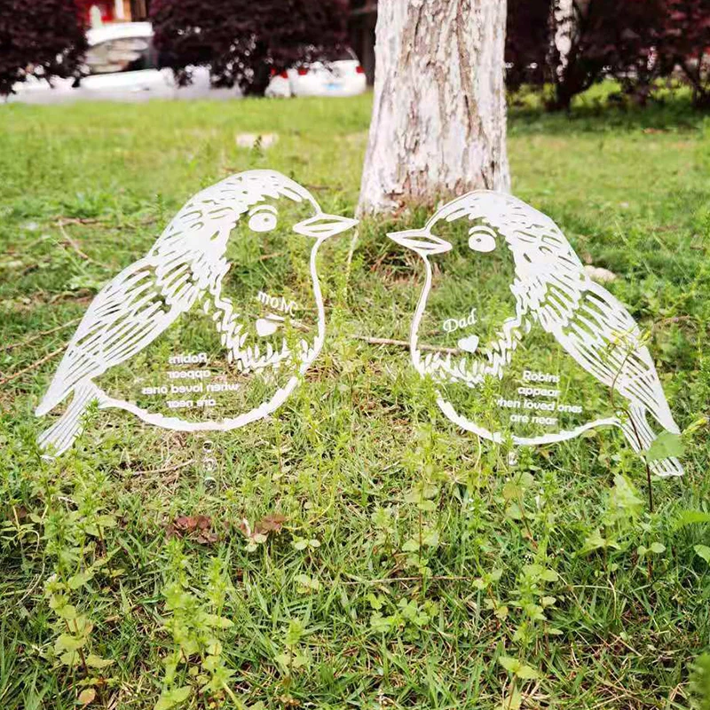 Новый акриловый садовый художественный декор статуя животного в виде волшебника