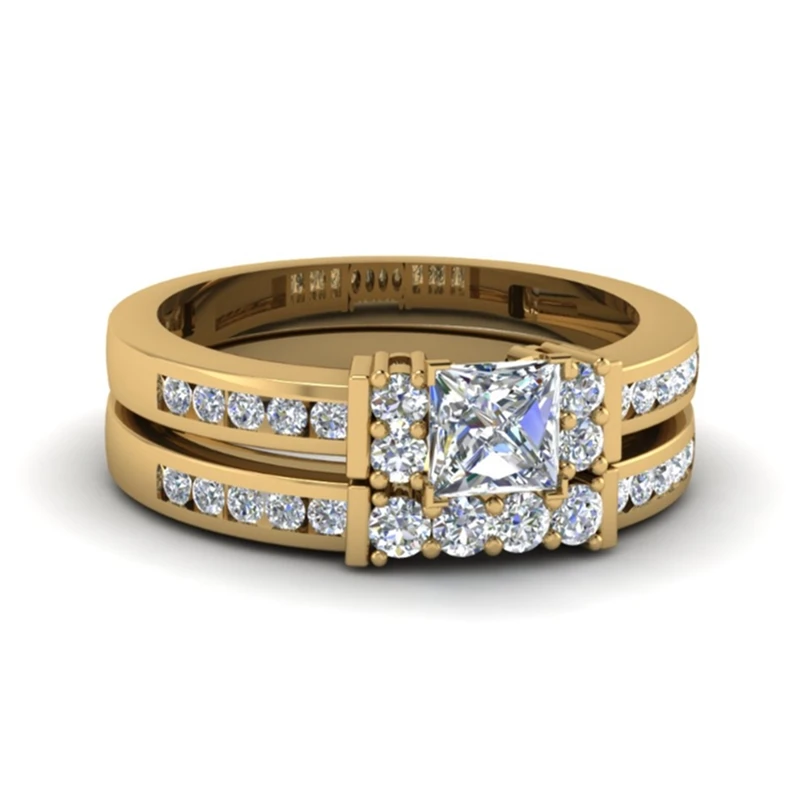 Классические Свадебные Кольца для мужчин и женщин пара браслет из нержавеющей