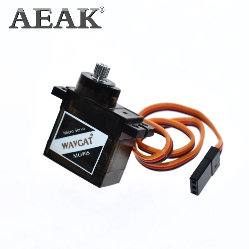 AEAK MG90S Metal gear ed Micro Servo Для игрушечной лодки автомобиля самолета вертолета микро-металлическая передача