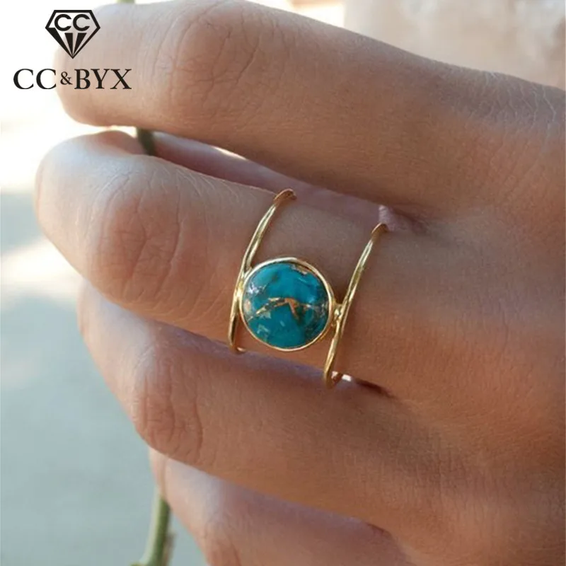 CC Простые Кольца для женщин с фианитом винтажные Роскошные ювелирные изделия