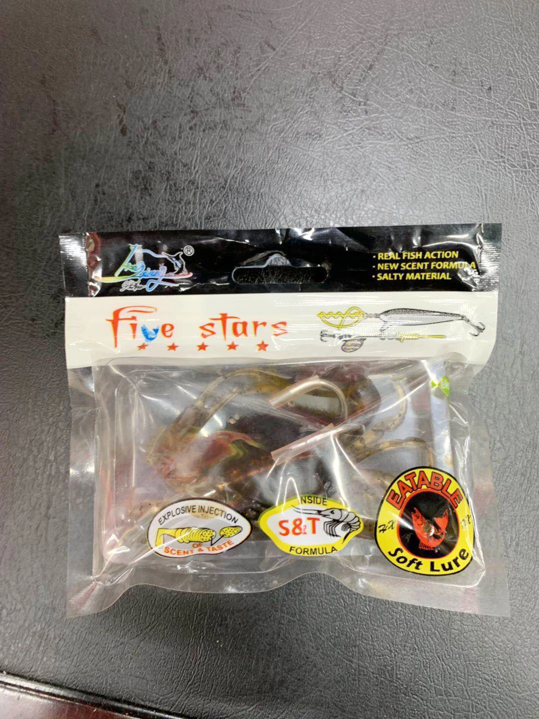 Silicone Road Bait 3D Simulation Crab Bait With Hook Sea Fishing Bait Tackle#EW