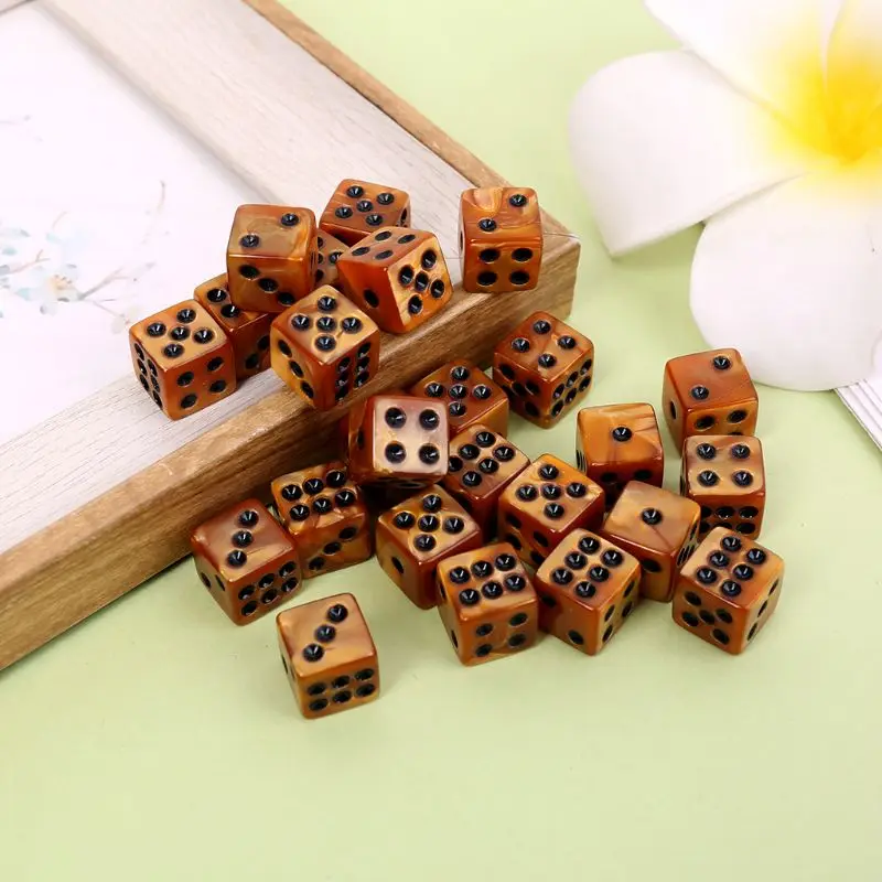 Набор игральных костей 25 шт./компл. 12 квадратных полосок|Кубики| |