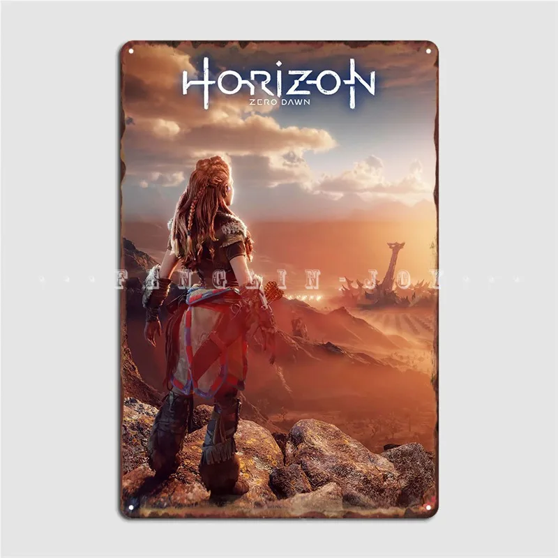 

Horizon Zero Dawn металлический плакат для паба