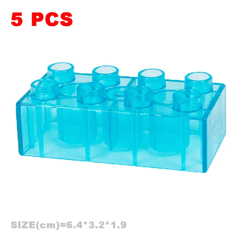 Крупная партия большой размер строительные блоки кирпичи 8 12 16 точек