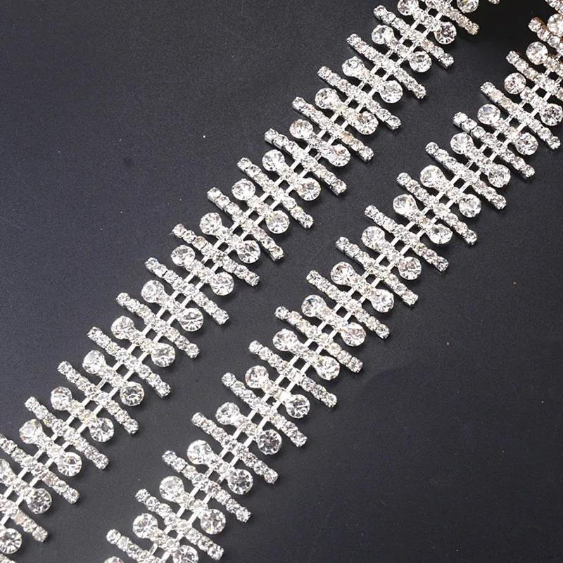 

Аппликация стразы из серебристого металла, аппликация, стеклянная Хрустальная чашка, цепочка «сделай сам», швейная одежда, аксессуары для с...