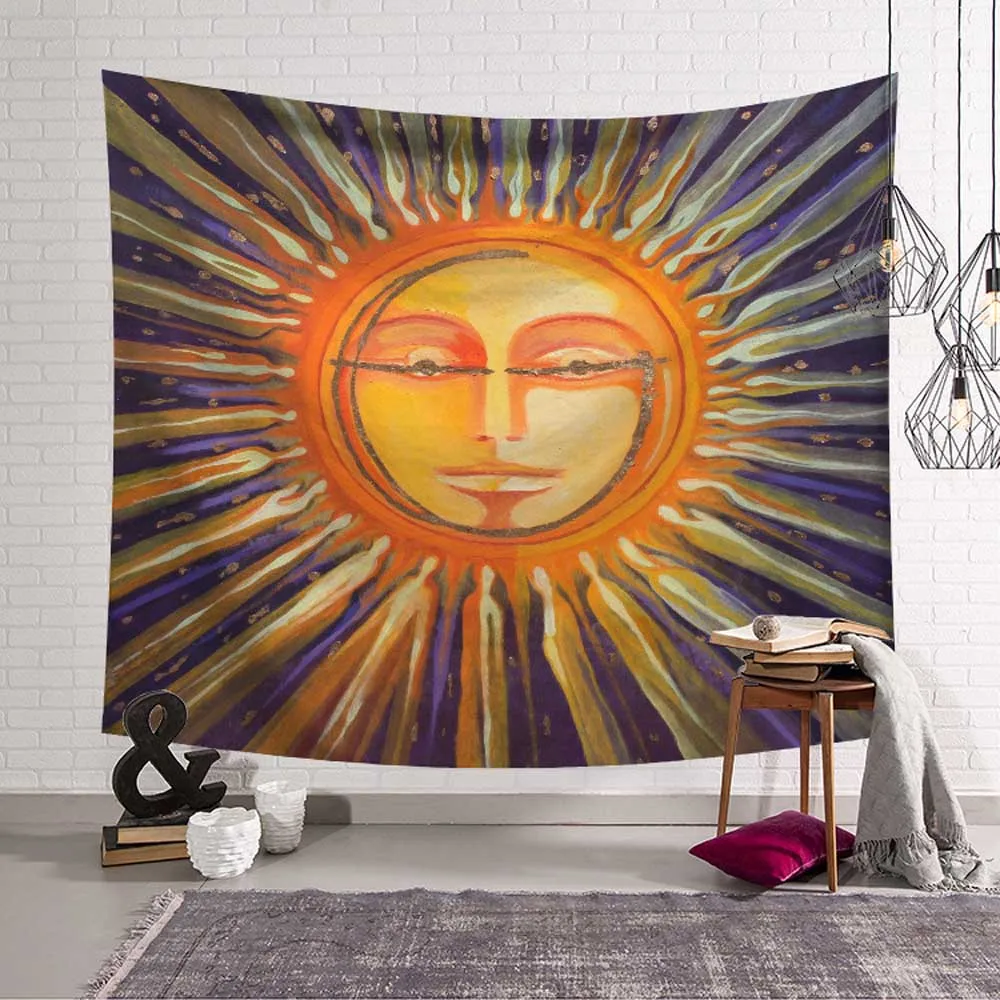 Гобелен Небесный хиппи настенные ковры декор для спальни психоделический