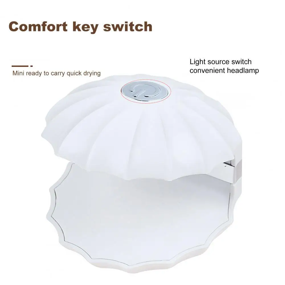 

Painless Versatile Single Nail Gel Polish USB Nail Art Dryer Tools Compact Nail Light Wear-Resistant for Female