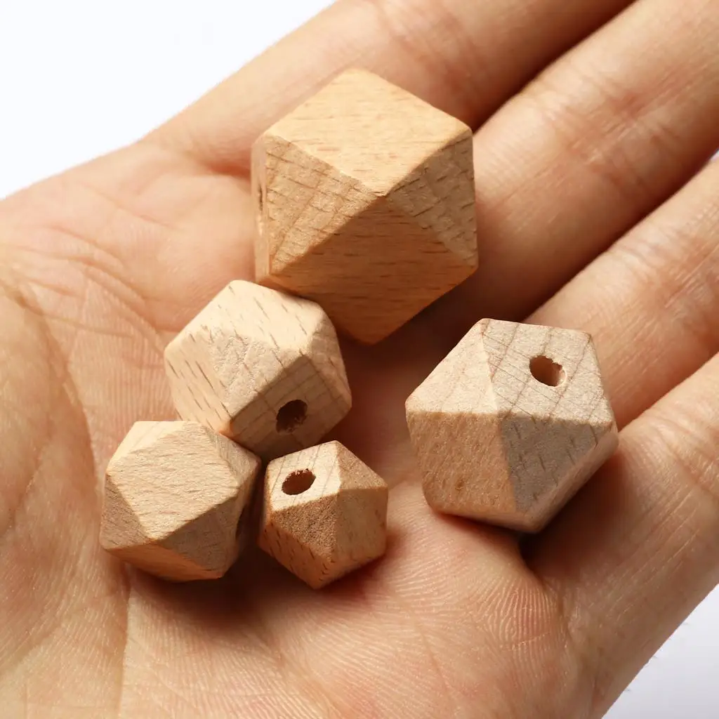 Бусины-разделители из натурального бука 20 шт. | Украшения и аксессуары
