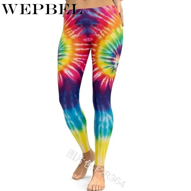 

WEPBEL Womens Skinny Exercise Leggings Running Yoga Sports Fitness Gym Stretch Cropped Pants