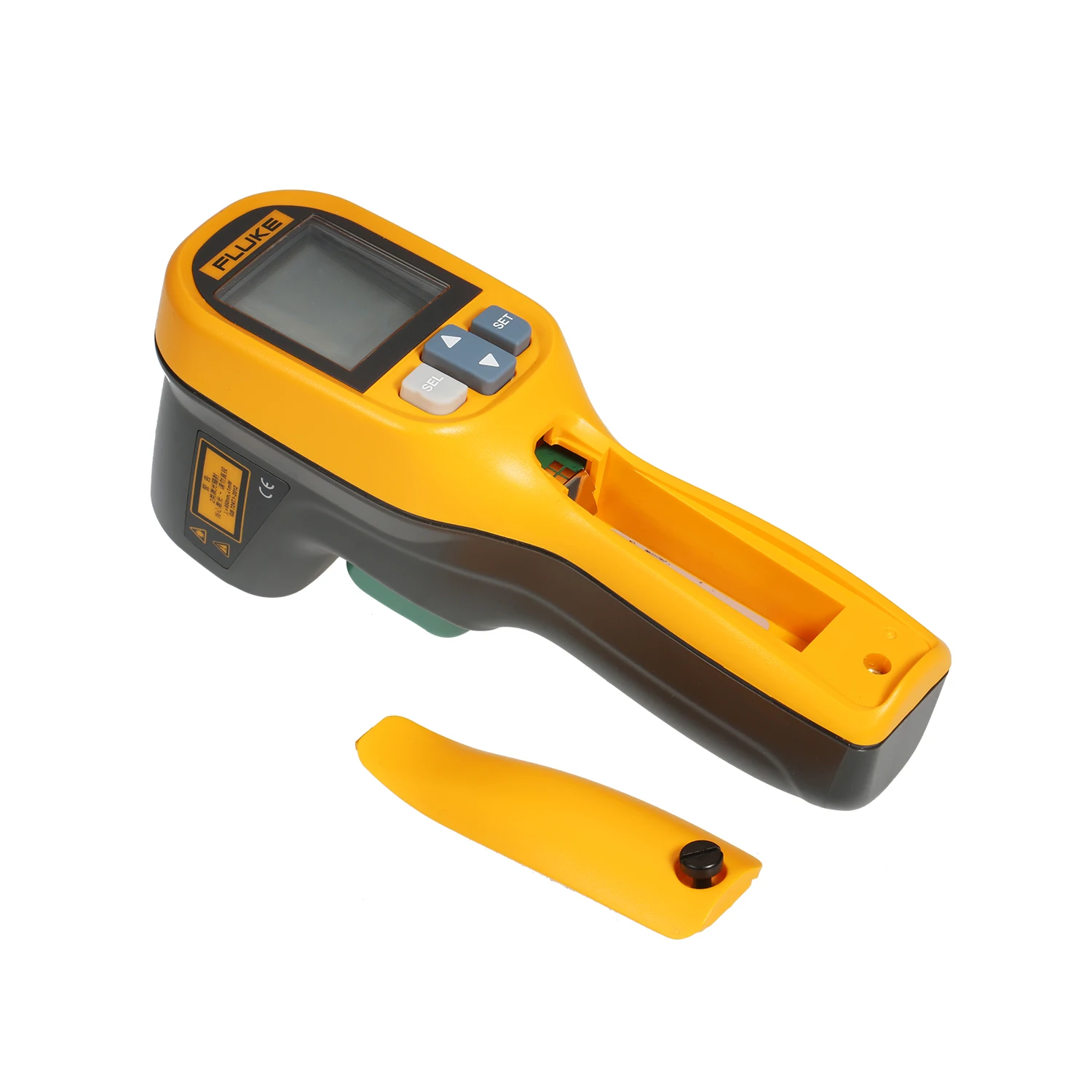 Pаспродажа Инфракрасный термометр FLUKE 59E, Мини ИК-термометр, цифровой Ручной тестер температуры 8:1, лазерный термометр, пистолет, цифровой ИК Цена Инфракрасный термометр FLUKE 59E, Мини ИК-термометр, цифровой Ручной тестер температуры 8:1, лазерный термометр, пистолет, цифровой ИК