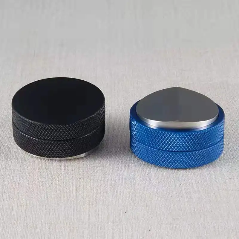 

58mm Adjustable 304 Stainless Steel Coffee Tamper Tamper Triple Coffee Distributor Triple Tamper Height-Adjustable Threaded