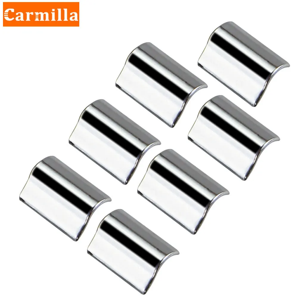 Carmilla 7 шт./компл. ABS хромированный подъемник для интерьера автомобиля