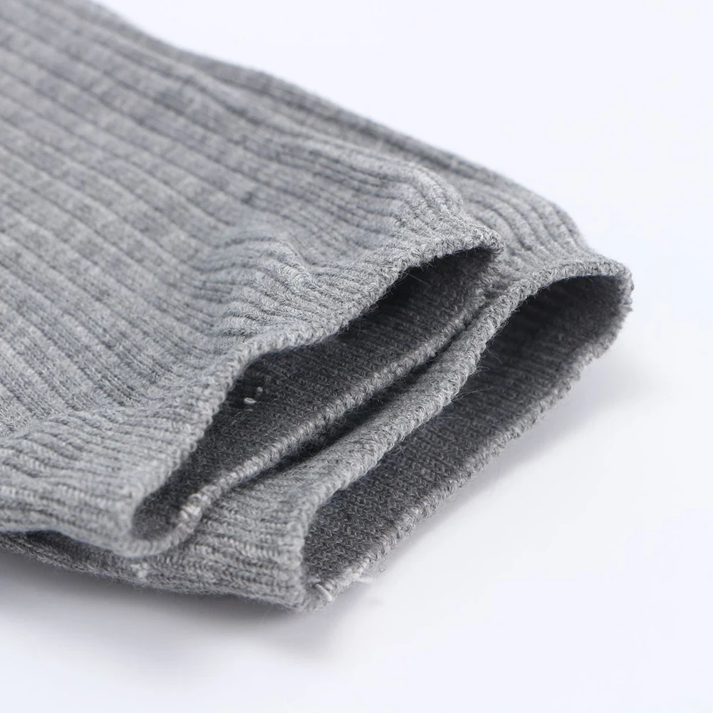 Женские чулки однотонные высокие трикотажные гольфы женские Стрейчевые средней