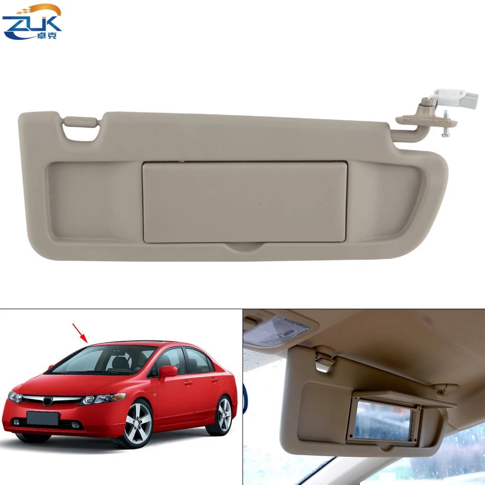Козырёк от солнца для HONDA CIVIC FA1 FD1 FD2 2006 2011|Козырьки солнца| |