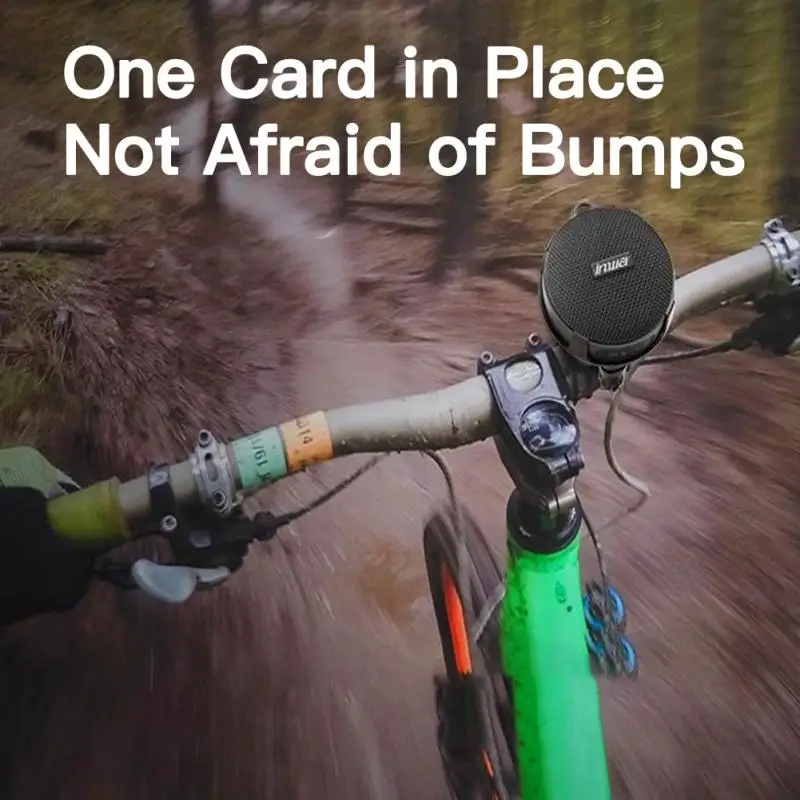 Мини-динамик s стерео с глубокими басами для езды на велосипеде открытом воздухе