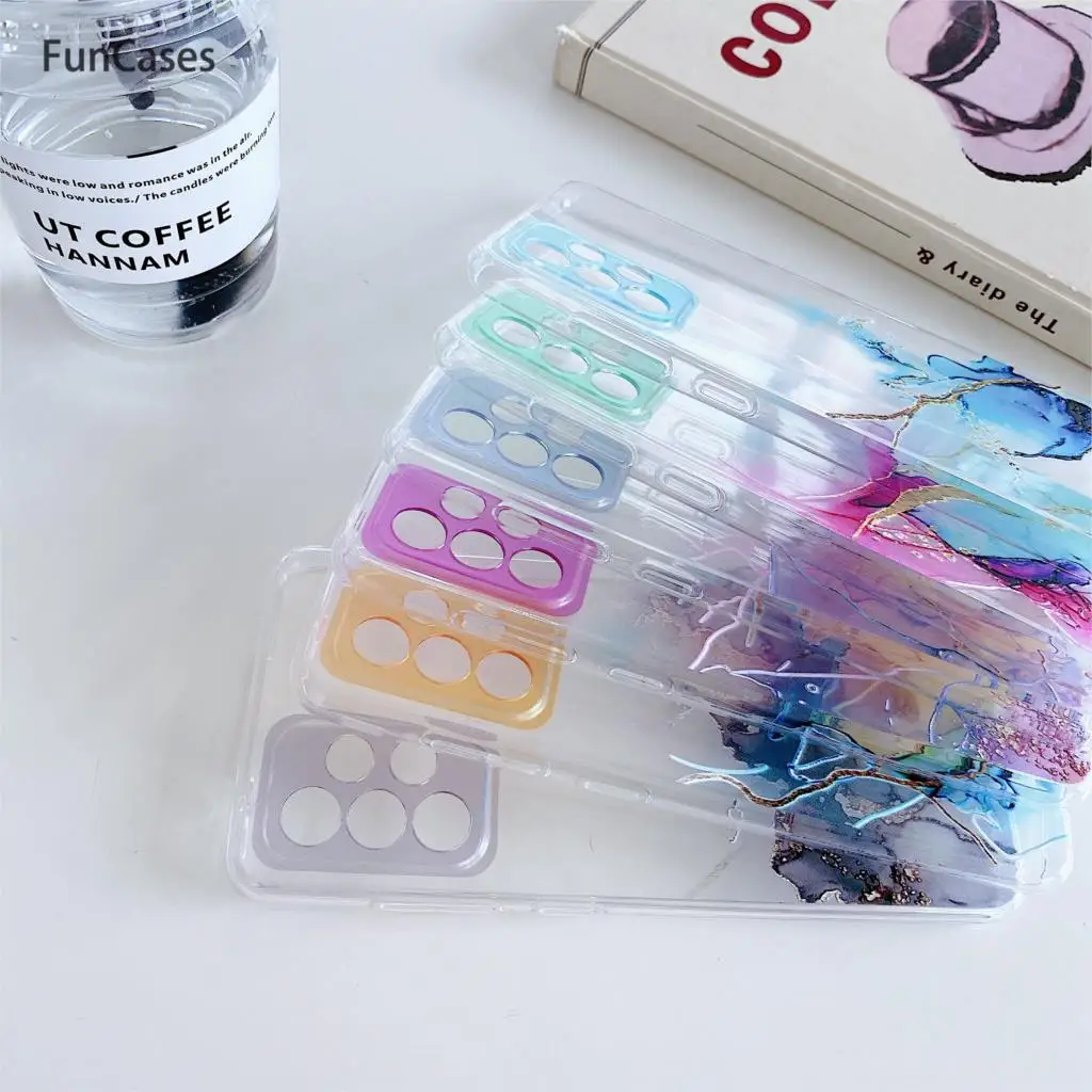 Hollow Out Covers Silicon For coque Samsung A72 Phone Bumpers Soft TPU Case sFor Carcasas Galaxy ajax 5G Capa samung | Мобильные