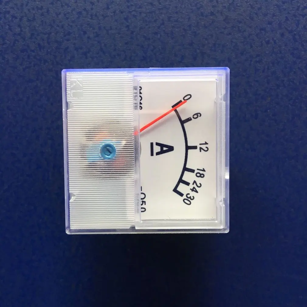 Applied DC Circuit Analog Current Meter Panel Pointer Gauge Mechanical Ammeters Voltage Measurement Tools Easy Reading | Инструменты