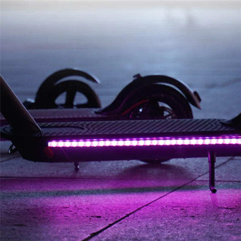 

LED Strip Flashlight Bar Lamp For Xiaomi M365 Electric Scooter Skateboard Night Light New Arrival Cycling lights