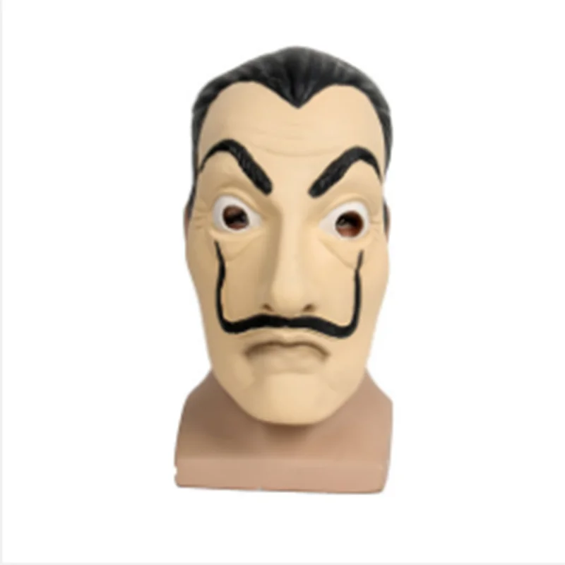 

The House of Paper La Casa De Papel Cosplay Salvador Dali Jumpsuit Costume Hoodie Money Heist Halloween Party Outfits