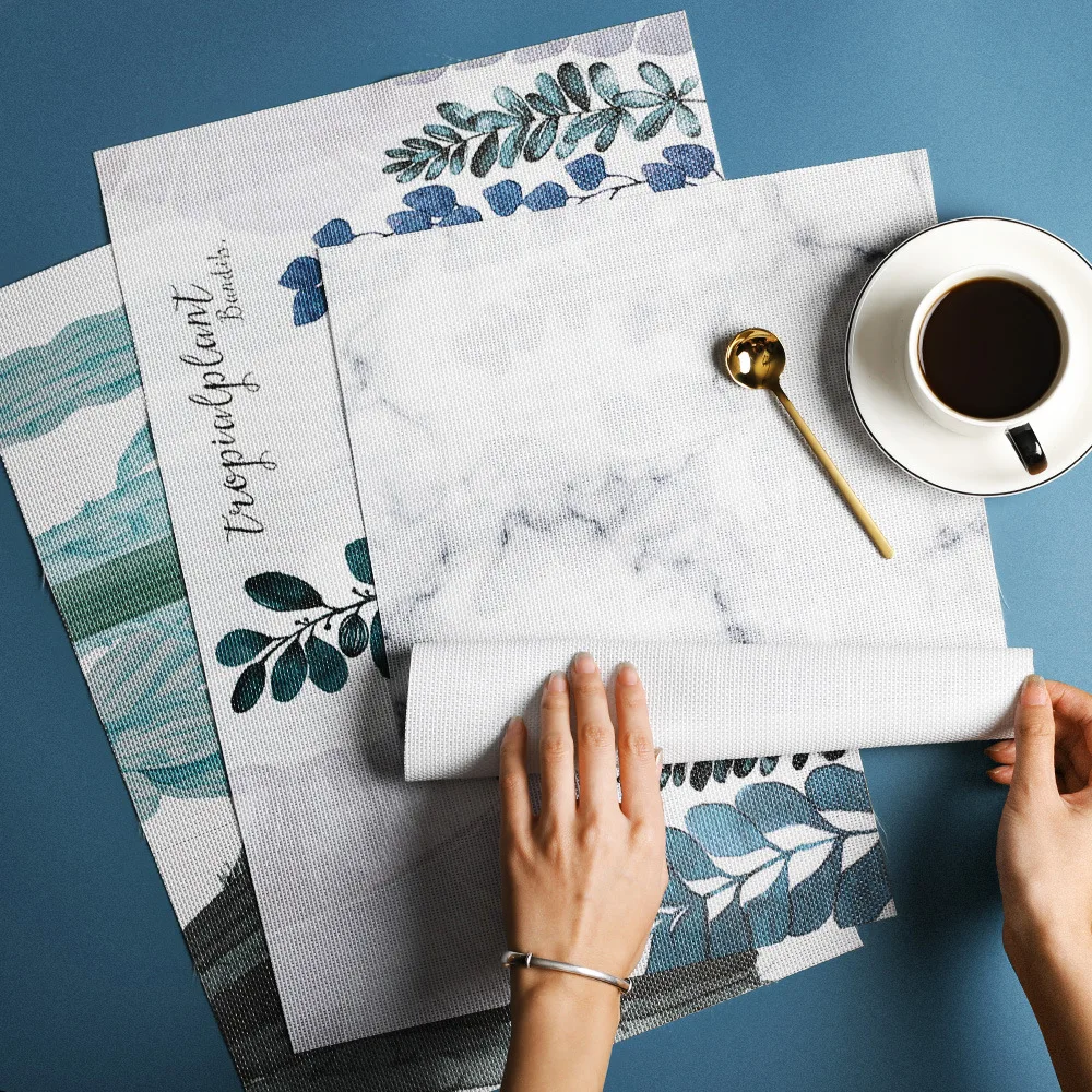 Коврик для стола в стиле Ins термостойкий нескользящий прямоугольный защитный